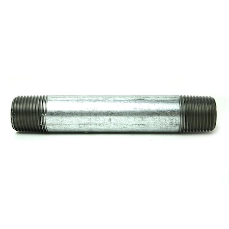 Thrifco Plumbing 1/2 Inch x 4-1/2 Inch Galvanized Steel Nipple 5220008